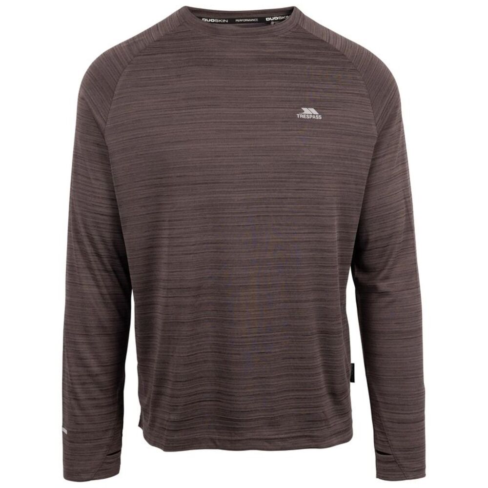 Trespass Mens Adamo Active T-Shirt / Black Marl